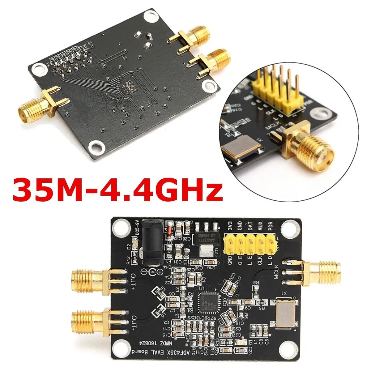 1PC NEW Arrival 35M 4 4GHz PLL RF Signal Source Frequency Synthesizer ADF4351 Development Board