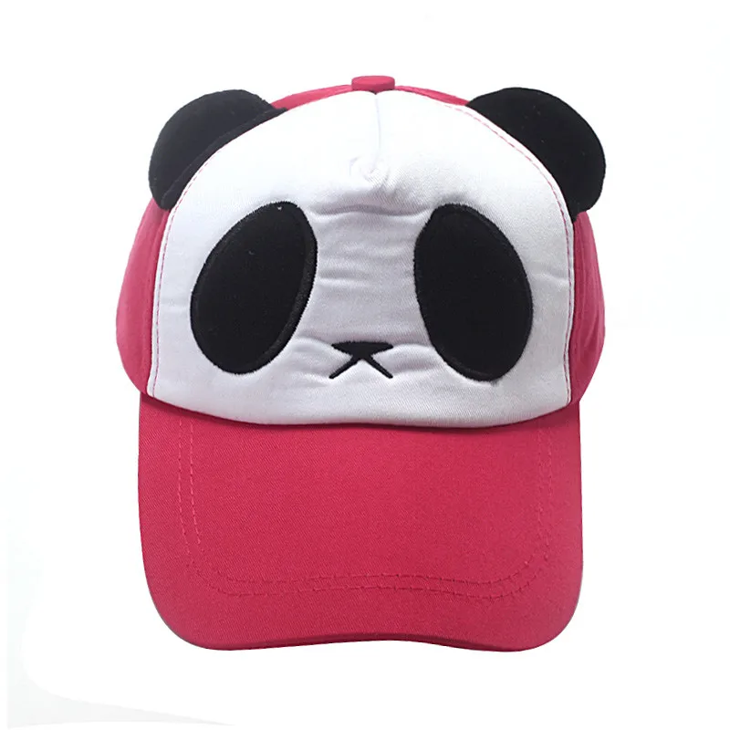 Хлопок милая панда бейсболка кепки бейсбольные уличные шапки аксессуары gorro hombre verano