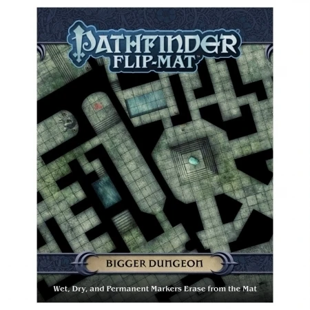 Paizo Publishing PZO30074 Path Finder Flip Mat-Bigger Dungeon (1)