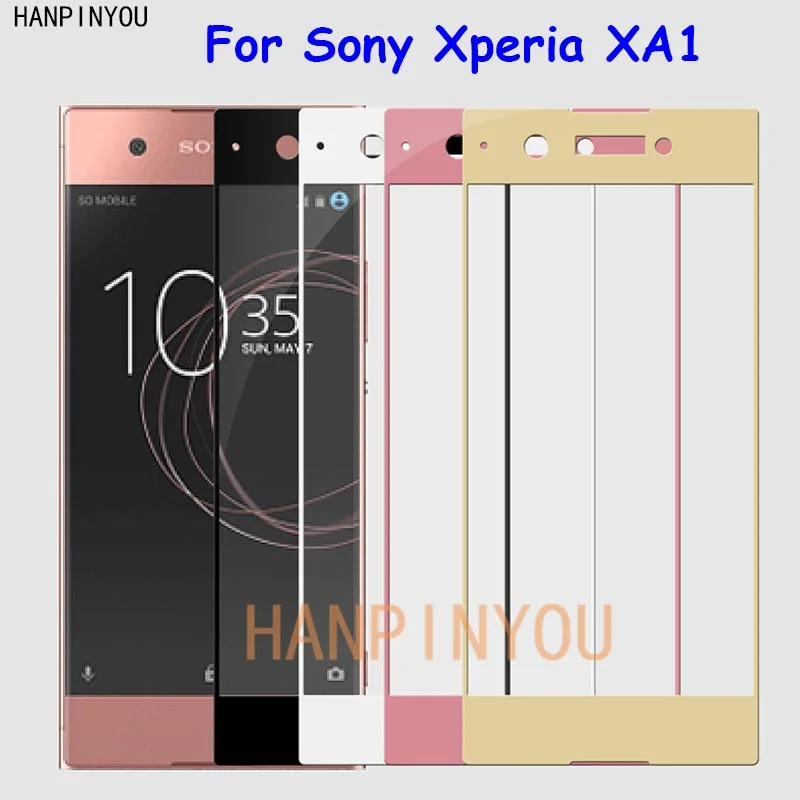 For Sony Xperia XA1 / Dual 5.2&quot Full Cover Tempered Glass Screen Protector Ultra Thin Premium Explosion-proof Protective Film |