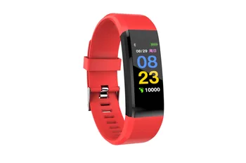 

ABAY Smart Fitness Bracelet Watch 115 Fitness Tracker Sleep Activity Tracker Alarm Clock Smart Wristband PK ID115 Xiao Miband 2
