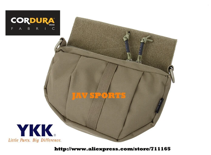 

TMC Addon Plate Carrier Fanny Pack Matte Coyote Brown Plate Carrier Drop Pouch GP Pouch+Free shipping(SKU12050397)