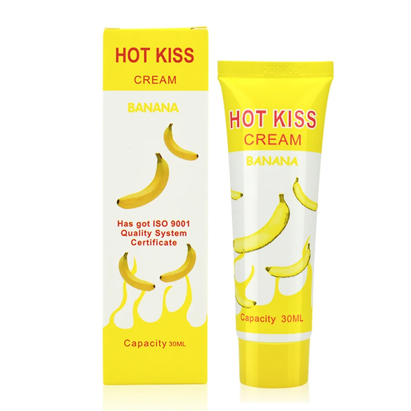 En venta Lubricante de sabor a plátano Soluble en agua, 30ML, lubricante Anal y Vaginal para masaje Oral Gay GjJp1lYk