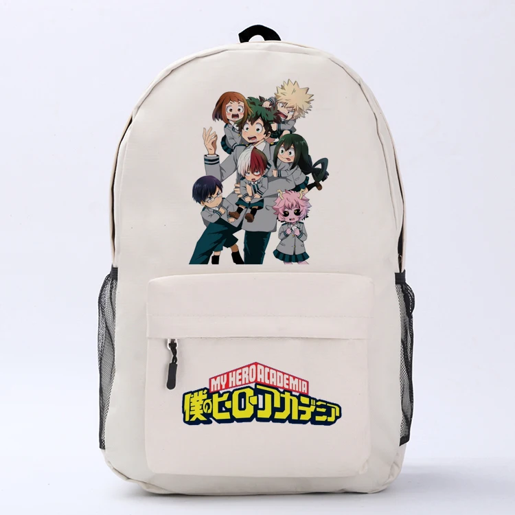 My Hero Academia Midoriya Izuku Anime Nylon Student Backpack  