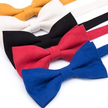 Модный мужской галстук-бабочка, однотонный Свадебный галстук, мужской s, платье для вечеринки, галстук-бабочка для мальчиков, деловые аксессуары Gravatas Para Ho, мужские s