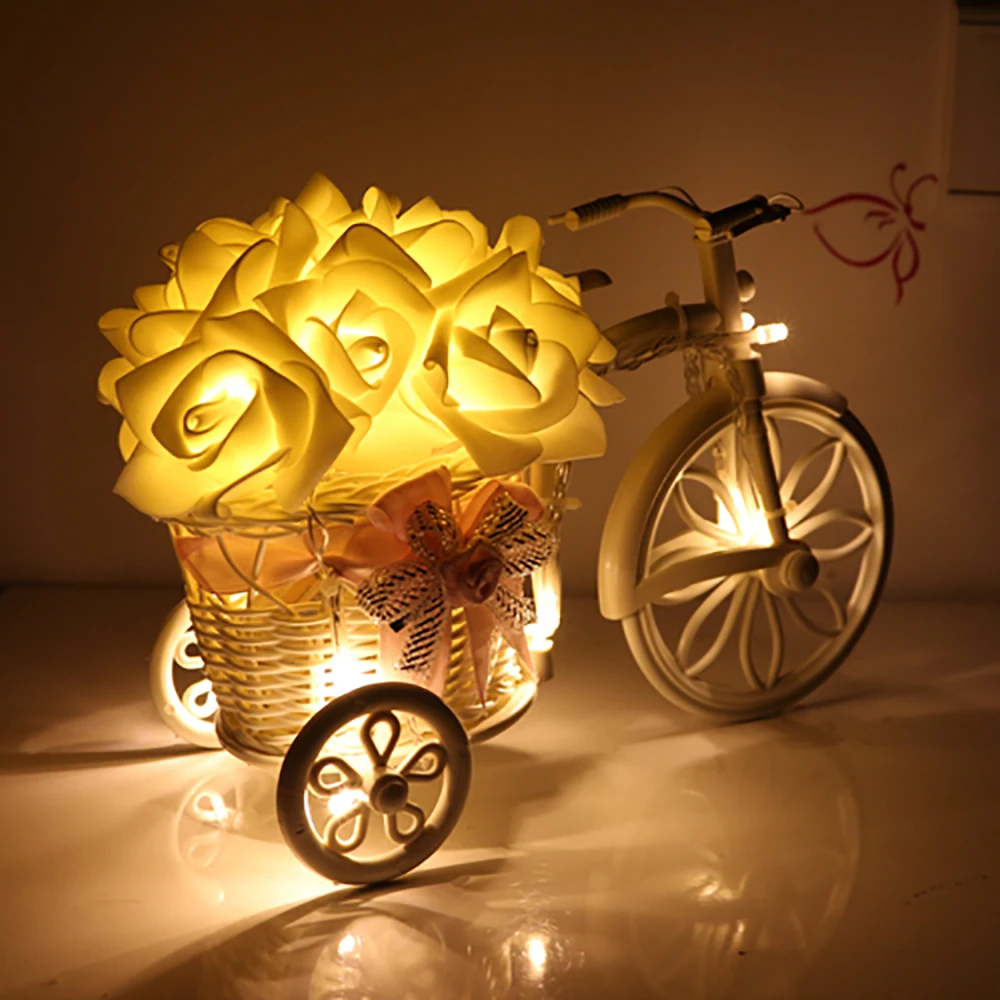 lumiparty led battery operated string light with 20 shaped led flower string lumiparty led battery operated string light with 20 shaped led flower string