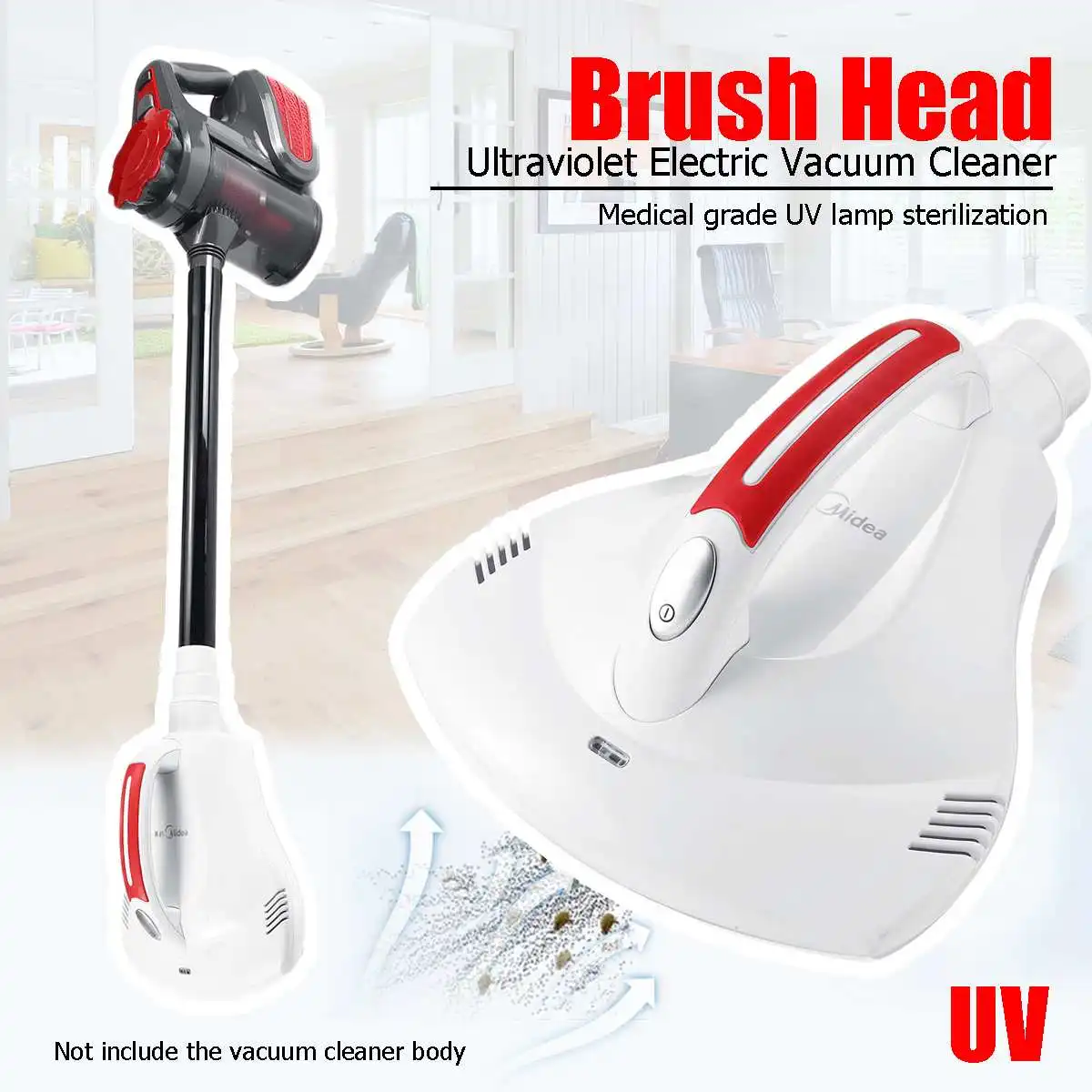

Household Handheld Bed Vacuum Cleaner Customized UV Lamp Small Vibration Mite Removal Machine Mites Sterilization