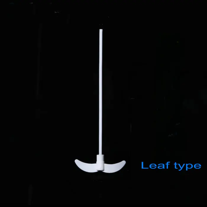 1 шт. PTFE весло для перемешивания тефлоновое лабораторное перемешивание potstick стержни мешалки с прямой формой, крестообразной или полосой формы