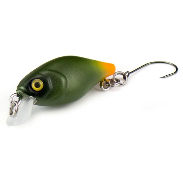 1pc, Crank Bait Plastic Hard Lures 30mm, Salmon Fishing Baits