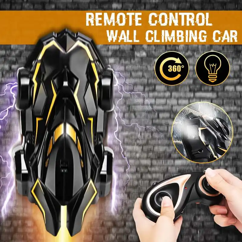 

New RC Car Wall Climbing Climber Racer Radio Remote Control Anti Gravity Ceiling Racing Car Electric Toy Machine Gift for Child