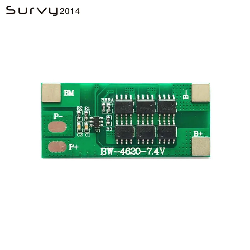 2 S 3A 4A 6A 12A 18650 литиевых батарея зарядное устройство защиты доска bms pcm для литий