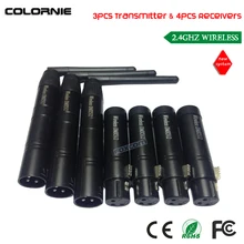 DHL Недавно разработанный! Беспроводной DMX Освещение контроллер приемник передатчик XLR