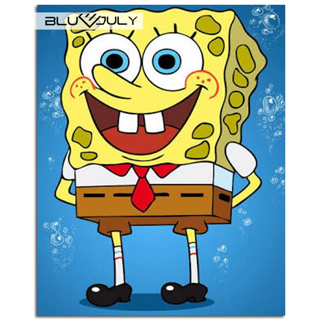 Spongebob D Diy Diamond Schilderen Mozaiek Kralen Borduren Schattige Stripfiguren Kruissteekpaket Foto Van Diamanten Voor Decor Spongebob D Diy Diamond Schilderen Mozaiek Kralen Borduren Schattige Stripfiguren Kruissteekpaket Foto Van Diamanten Voor Decor