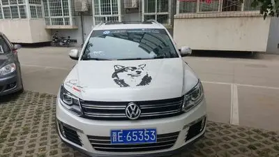 Левая сторона автомобиля стикер s 2 цвета черный белый автомобиль всего тела