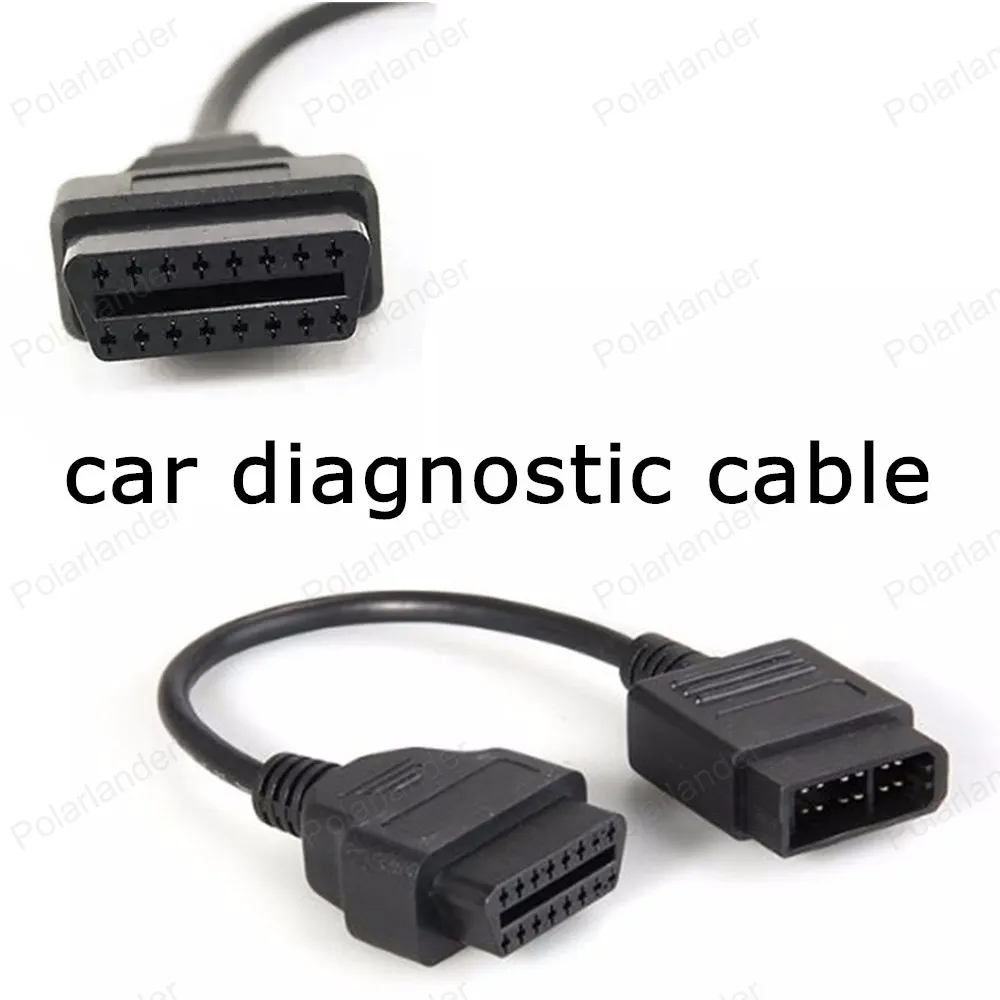 

auto scanner cables for N-issan 16 pin to 14 Pin OBD2 Service Diagnostic connector car diagnostic Adapter
