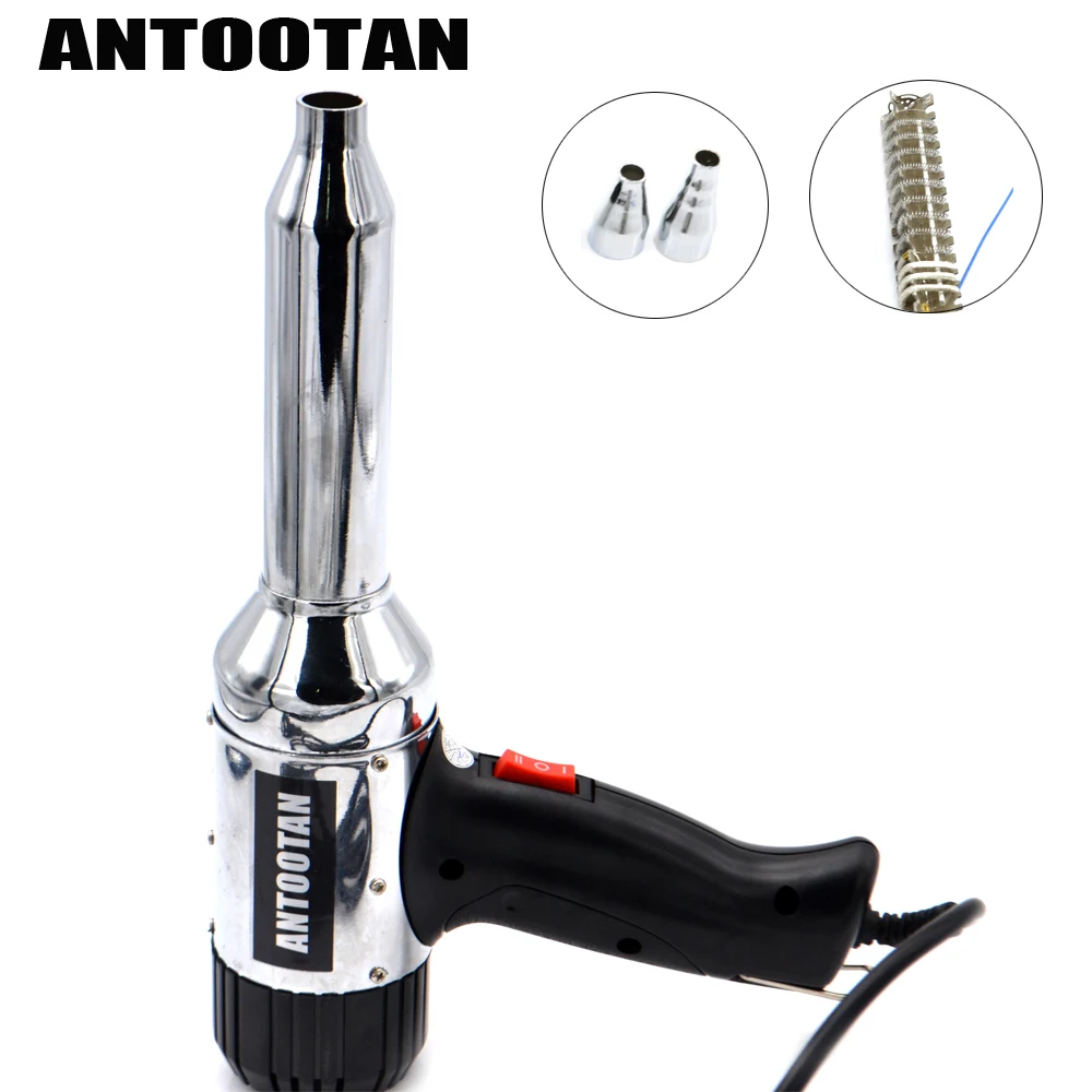 

220v 700W Plastic Welding Heat Gun Torch CE ROHS Quality Power ToolsMetal Shell welding baking hot air gun ram the bumper