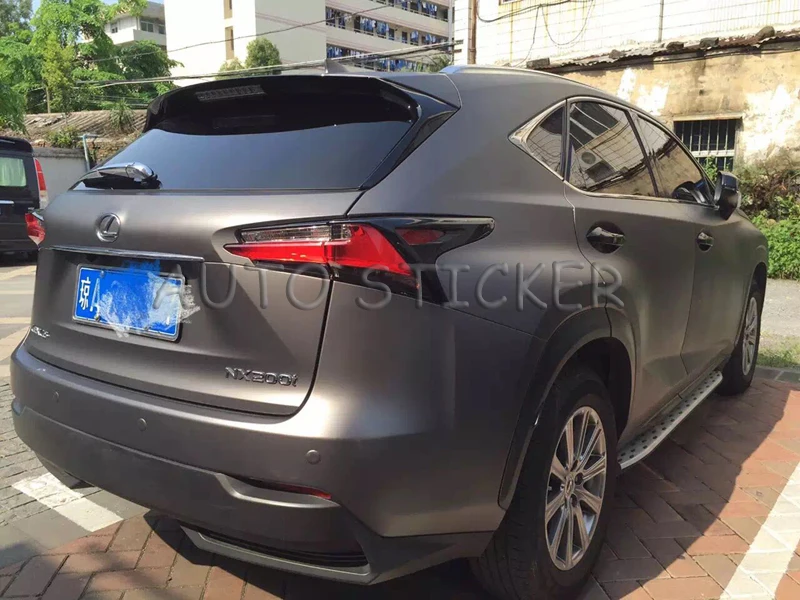 dark gray matte metallic car wraps 10