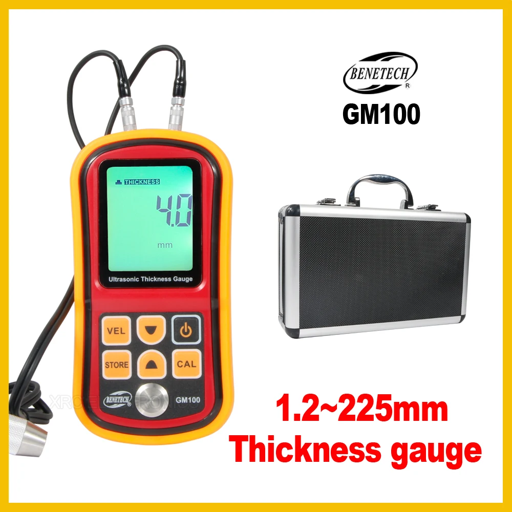 Gm100 Ultrasonic Thickness Gauge Calibration Thickness Gauge