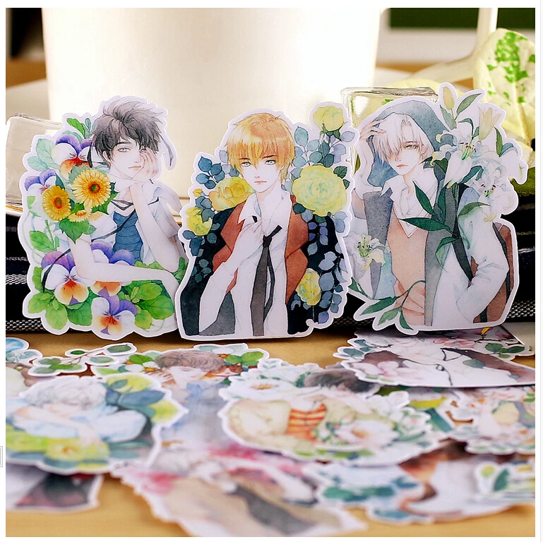 20pcs Creative kawaii self-made tricks man stickers/ beautiful stickers /decorative sticker /DIY craft photo albums
