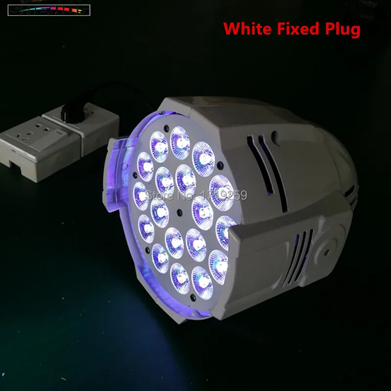 8 шт./партия светодио дный Par Алюминий сплав 18x18 Вт светодио дный света RGBWA + UV 6IN1 светодио дный свет этап световая установка диджея DMX светодио