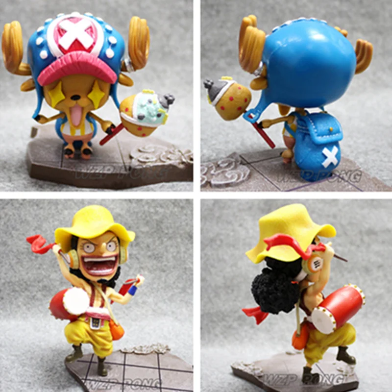 Аниме одна штука Usopp Тони Чоппер Дракон Лев танцевальная фигурка игрушка ПВХ фигурка модель украшения игрушки подарок на день рождения 15 см
