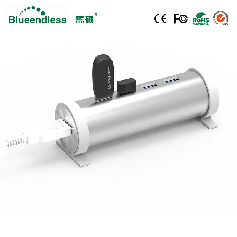 Новый Blueendless 5 Гбит/с высокая Скорость 4 Порты и разъёмы USB 3 0 концентратор с