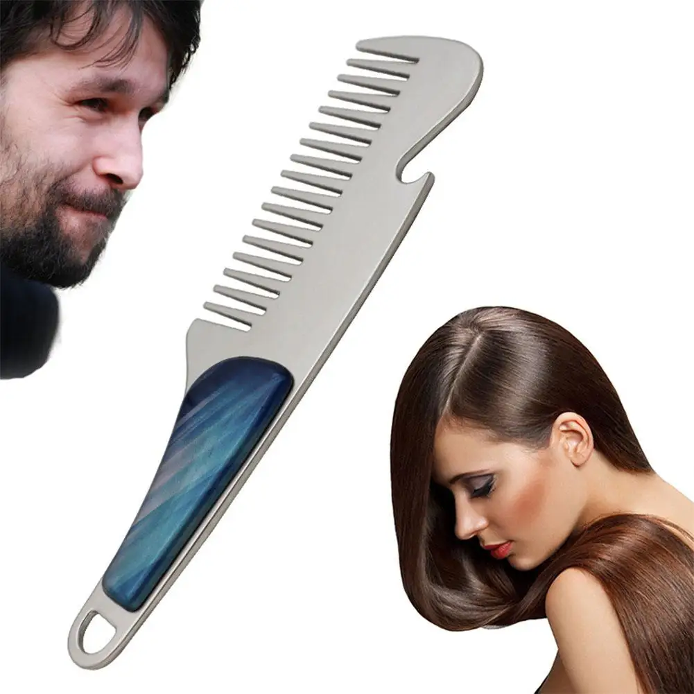 Щетка для волос Pro салон по уходу за волосами инструмент для укладки многофункциональная нержавеющая сталь портативная расческа для волос