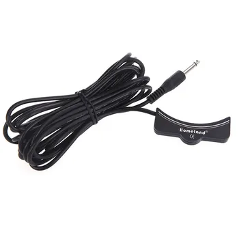 

Universal Acoustic Piezo Guitar Amplifier Soundhole Pickup 6.3mm Jack Black Cable Fit for Acoustic and Classical Guitars