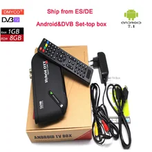 Digital decoder Amlogic S905D Android 7 1 Smart TV BOX 1GB 8GB DVB T2 T Satellite