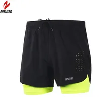 ARSUXEO, мужские шорты 2 в 1 для бега, быстросохнущие, для марафона, тренировок, фитнеса, бега, велоспорта, спортивные шорты, шорты