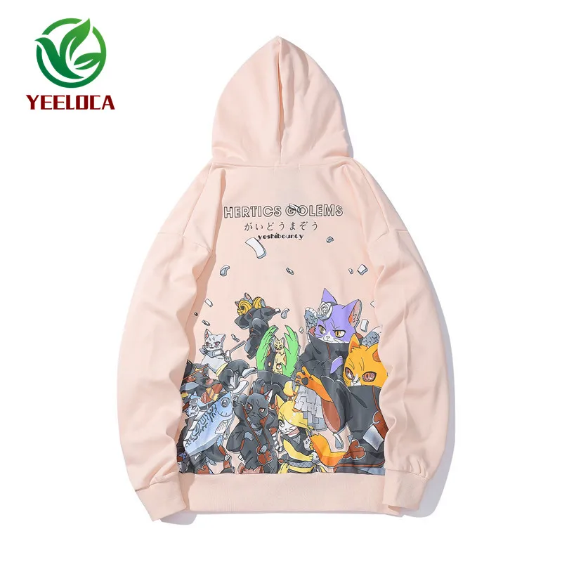 

2019 Autumn Winter Dropshipping Anime Animal Print Men's Hoodie Casual High Quality Trend Design Men Women Sweatshirts