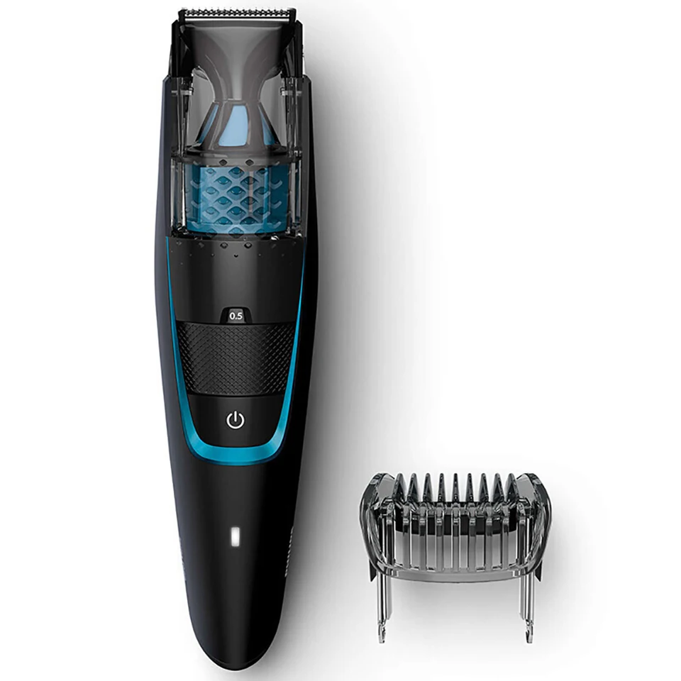 philips bt7201 rechargeable beard trimmer with vacuum