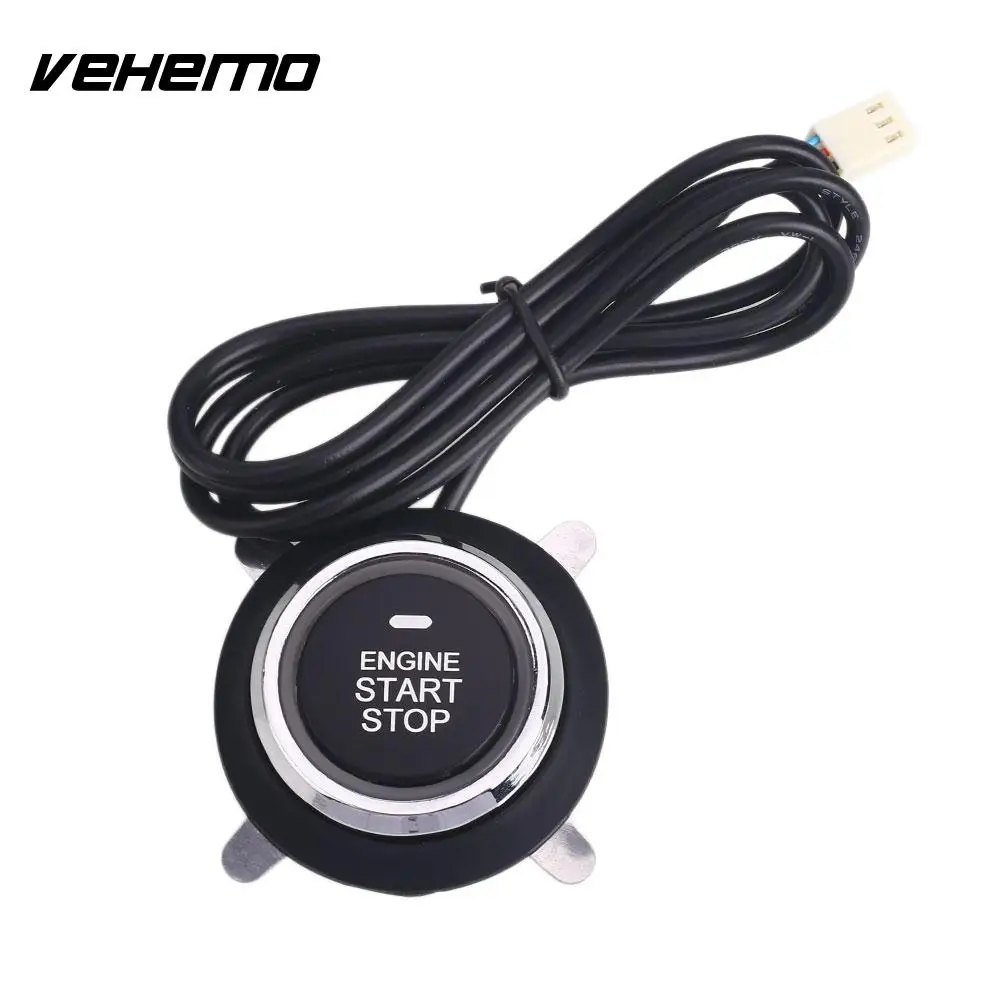 

Black Durable Intelligent Ignition Lock Ignition Starter Truck Engine Push Car Push Button Car SUV