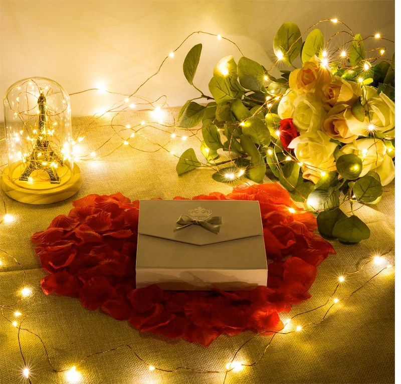 Guirlanda de Natal ao ar Luzes de Fadas a Mais Longa Luz plus Adaptador Levou Luzes da Corda 30 m 50 m 100 m Rua Luz Livre Brancas Quente Estrelado 25 O mais longo led string luzes 30m