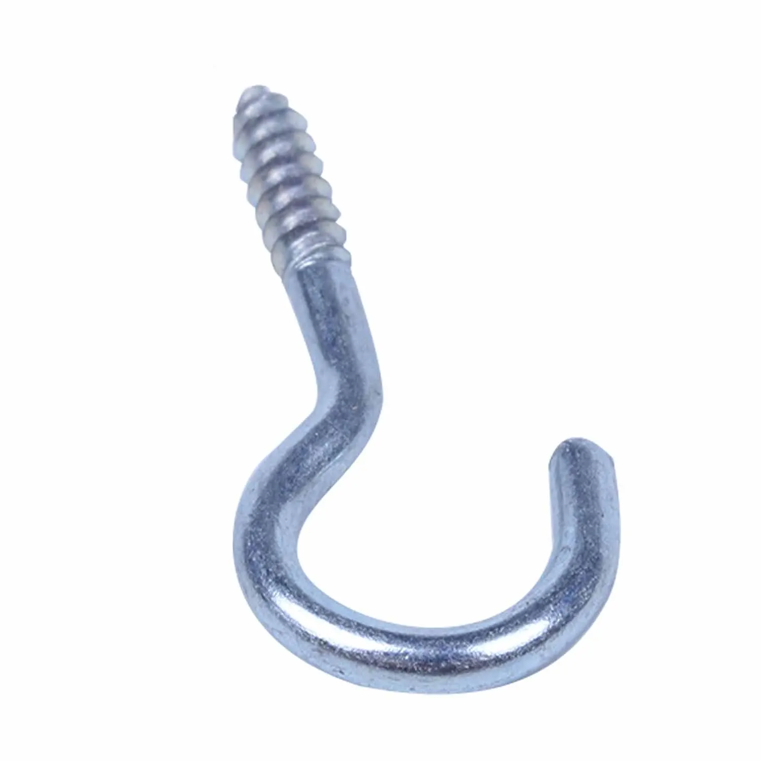 Color : Blue YJZG 100pcs Thread 1.2 inch Long Zinc Plated Eye Bolt Eyelet Hook Screw Assortment Blue