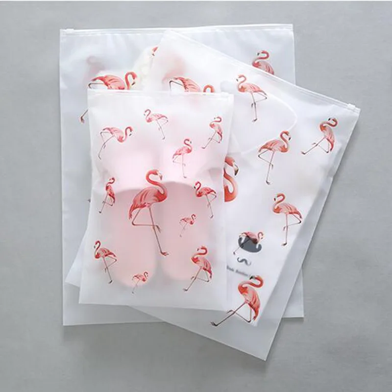 Creative Flamingo Pattern Cosmetic Bag EVA Sealed Transparent Make Up Beauty Bag Storage Toiletry Multifunction Wash Kit Creative Flamingo Pattern Cosmetic Bag EVA Sealed Transparent Make Up Beauty Bag Storage Toiletry Multifunction Wash Kit