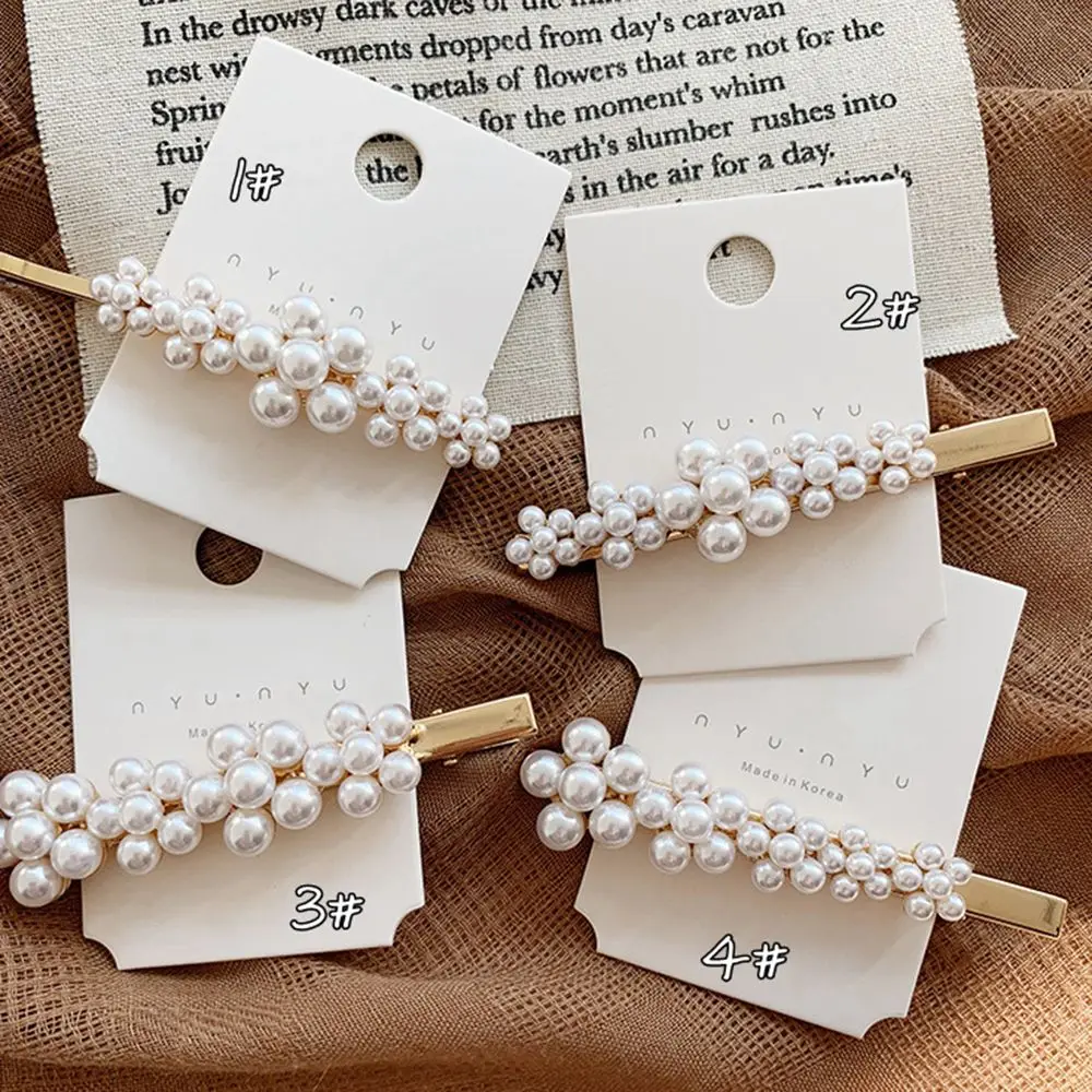 1 PC Pearl Metal Hairclips Women Hair Clip Hairpin Girls Hairpins Barrette Hairgrip Bobby Pin Hair Accessories Dropship New 1 PC Pearl Metal Hairclips Women Hair Clip Hairpin Girls Hairpins Barrette Hairgrip Bobby Pin Hair Accessories Dropship New