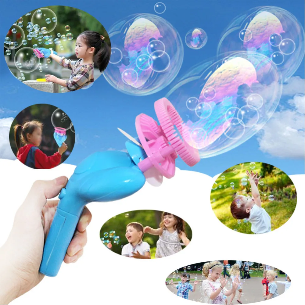 

Electric Bubble Wands Machine Bubble Maker Automatic Blower Outdoor Toy for Kids soap bubbles for children