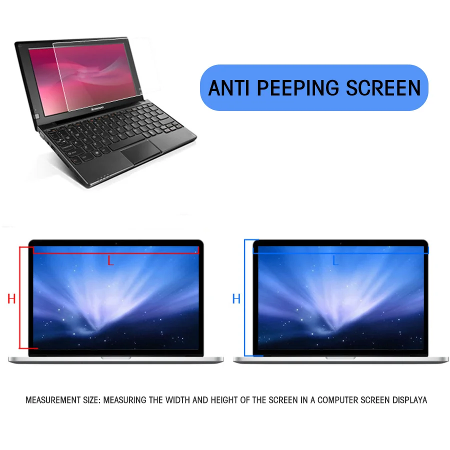 

14 Inch laptop Screen Protector Film anti peeping Film Anti Scratch Dustproof Protective Film Notebook Privacy Filter Guard