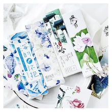 30 шт./компл. море лотоса в настоящее время являетесь пользователем без премиум-класса, серия Бумага Закладка для книги книга держатель карты Сообщения Рекламные Подарочные канцелярские товары