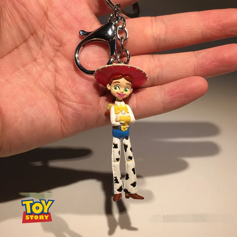 24 шт. 7 см оригинальный Toy story Джесси для милых девочек Рисунок игрушки высокого качества Джесси маленькая фигурка подвесные игрушки