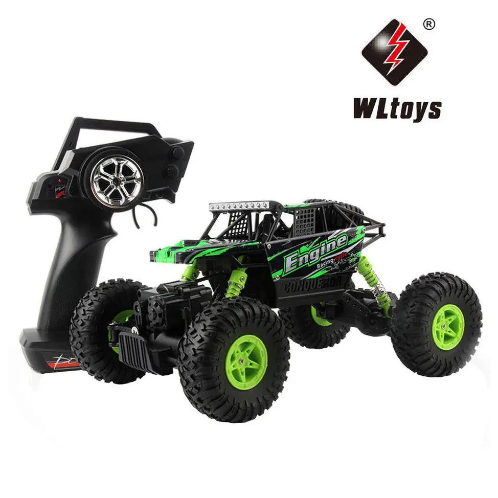 Wltoys 18428-B 1:18 Масштаб RC автомобиль 4WD RC багги RTR альпинист автомобиль внедорожный пульт дистанционного управления автомобиль радио управление отличная мощность RC Гусеничный