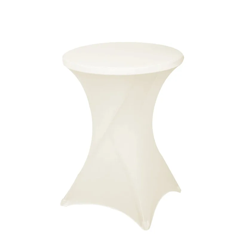Awillhome 3" х 43" Stretch Коктейль лайкра Dry Bar спандекс покрытие стола скатерть свадьба событие декора ужин банкетный DEC