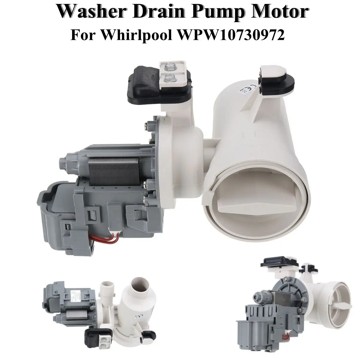 

Washer Washing Machine Drain Pump Motor W10117829 AP4308966 PS1960402 For Whirlpool WPW10730972 W10117829 AP4308966 PS1960402