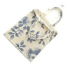 Складные сумки для покупок тоут из хлопкового полотна сумка с логотипами