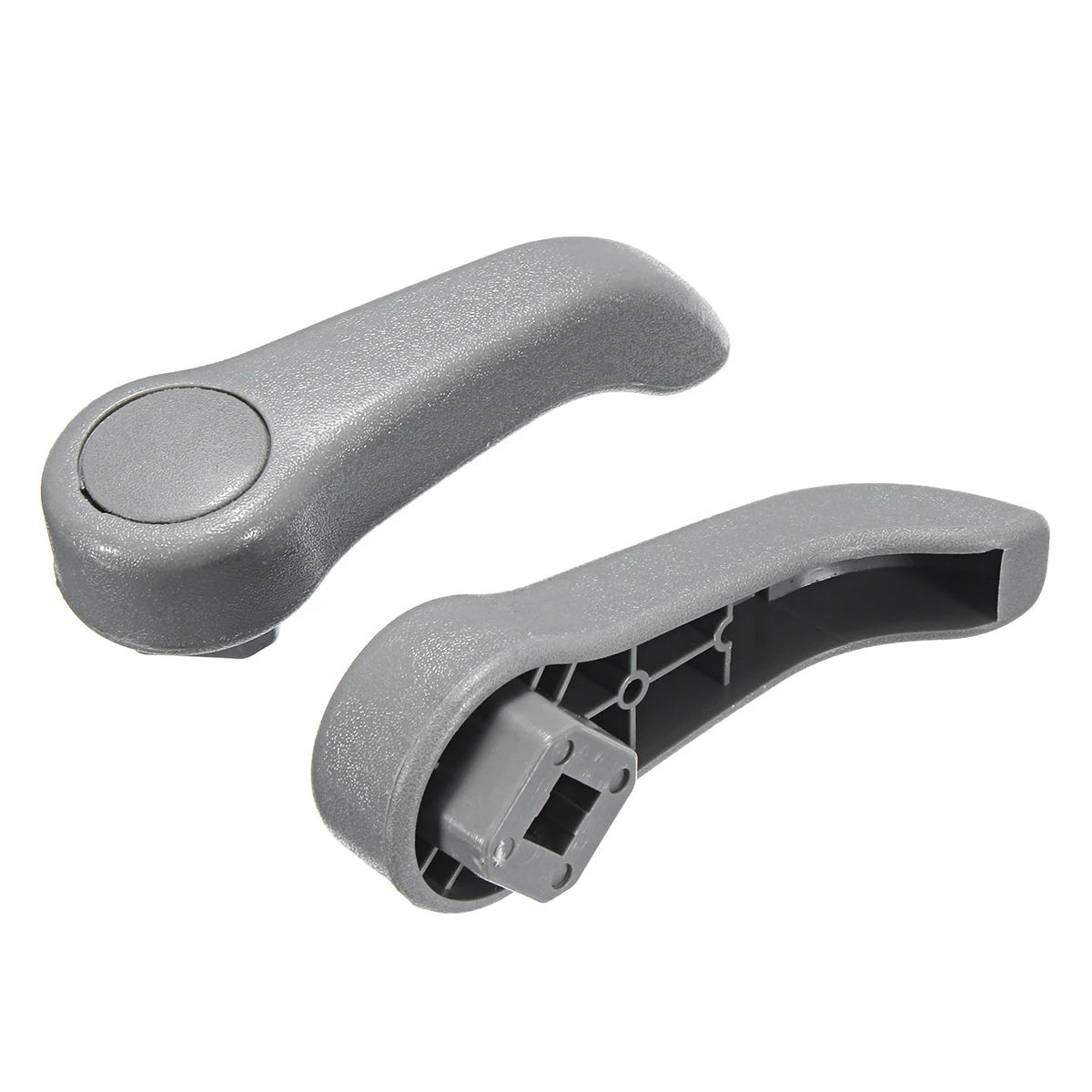 

Autoleader 1Pair Car Seat Handles Hand Seat Tilt Handle Gray for Renault Clio MK2 Seat Adjusting Lever Handle Pull Set