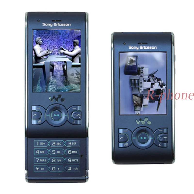 Оригинальный Sony Ericsson W595 разблокированный мобильный телефон 3.15MP Bluetooth телефон|mobile