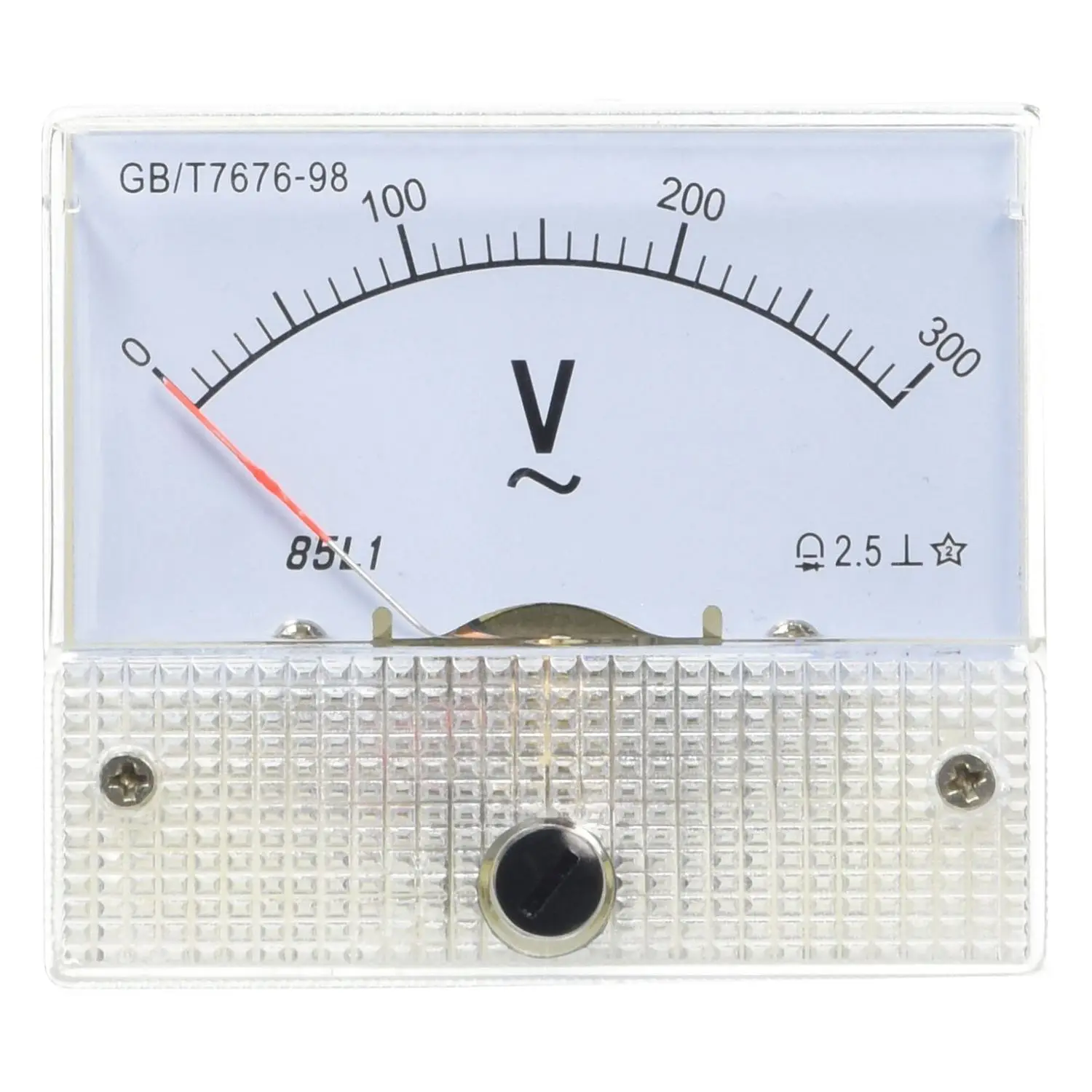 85L1 AC 0 300V Analogue Needle Panel Meter Voltmeterin Multimeters