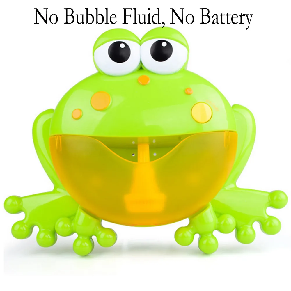 Kids Cute Funny Automatic Cartoon Frog Bubble Machine Music Electric Soap Bubble Maker Blower Outdoor Bath Bathtub Toy Kids Cute Funny Automatic Cartoon Frog Bubble Machine Music Electric Soap Bubble Maker Blower Outdoor Bath Bathtub Toy