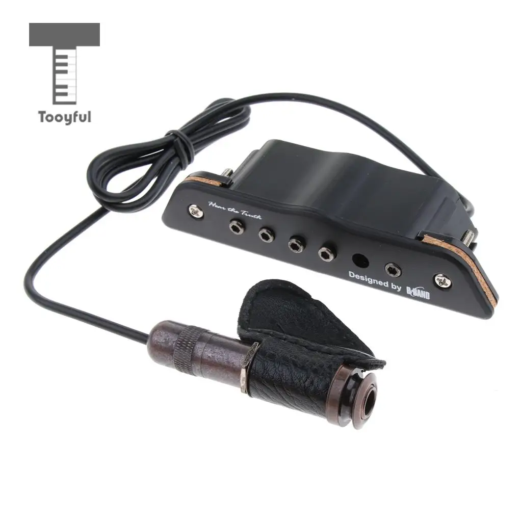 Professional Passive Acoustic Guitar Pickup Transducer Amplifier Guitar Pickup Sound Hole Musical Instruments Pickup For Guitar